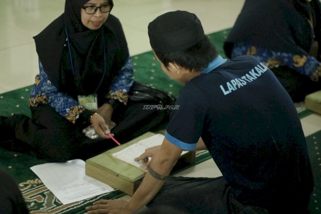 Enam Kali Sepekan, Warga Binaan Lapas Takalar Ikuti Program Pemberantasan Buta Aksara Al-Qur'an