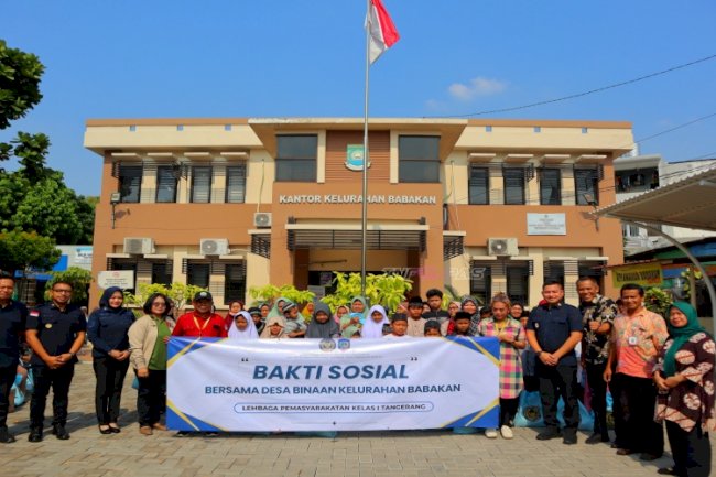 Tak Sekadar Membina, Lapas Kelas I Tangerang Berbagi Kebahagiaan dengan Masyarakat dan Anak Yatim