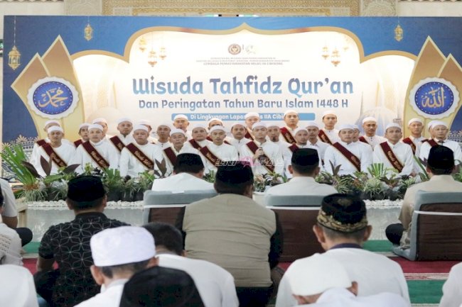 Dari Balik Jeruji Menuju Cahaya Al-Qur’an, 31 Warga Binaan Lapas Cibinong Raih Wisuda Tahfiz