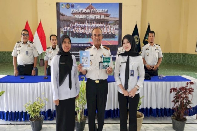 Lapas Pangkalpinang Tuntaskan Program Magang, Cetak SDM Muda Siap Berkarya