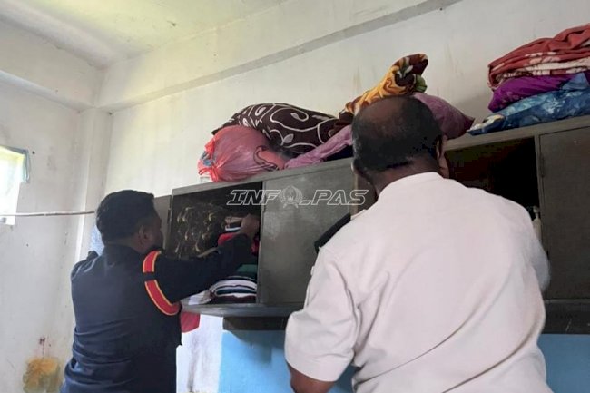Perkuat Deteksi Dini Gangguan Kamtib, Lapas Piru Razia Kamar Hunian Warga Binaan