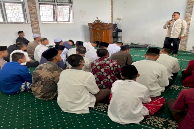 Bersama KUA Kec. Pahandut, Anak Binaan LPKA Palangka Raya Dibekali Pembinaan Keagamaan