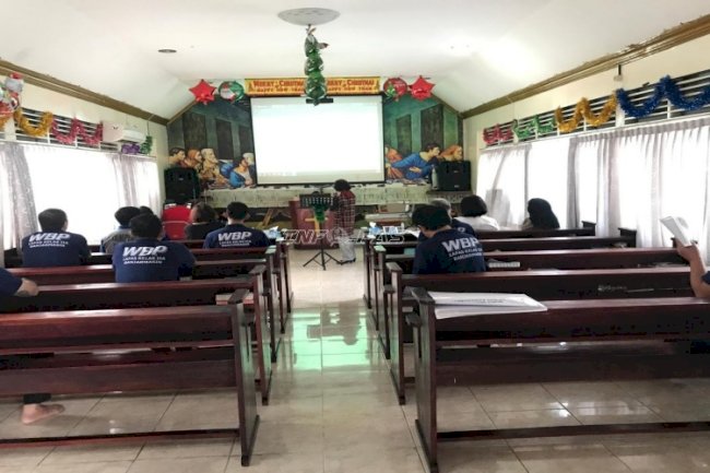 Lapas Banjarmasin dan GBI Kemah Kesaksian Berikan Pelayanan Ibadah bagi Warga Binaan