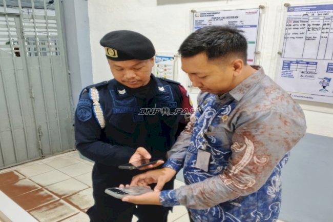 SIBABEH Perkuat Pengawasan, Lapas Kotabaru Pastikan Handphone Petugas Terdata dan Terkendali