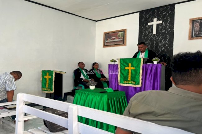Minggu Berkah di Lapas Wahai, Tabur Firman Tuhan dan Tuai Sayuran Hidroponik