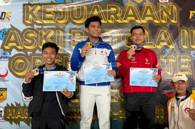 Petugas Lapas Banjarmasin Raih Juara 2 Kejuaraan Karate ASKI Batola II