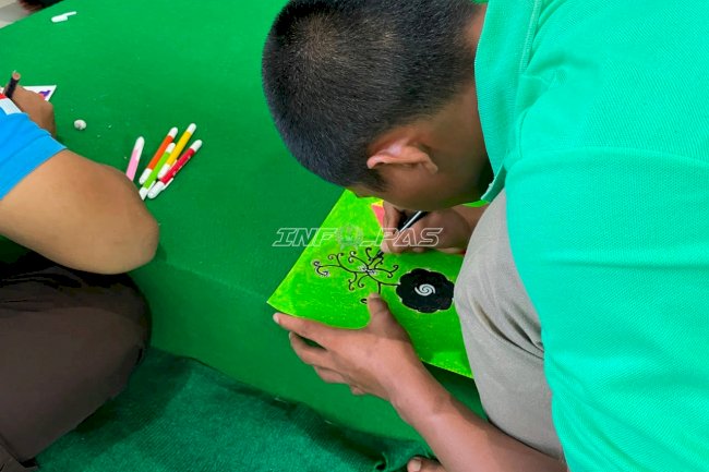 Lewat Buku dan Seni, Anak Binaan LPKA Palangka Raya Temukan Cara Baru Ekspresikan Diri