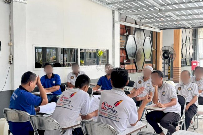 Perkuat Ilmu dan Iman, Warga Binaan Lapas Karang Intan Belajar Pendidikan Agama Islam