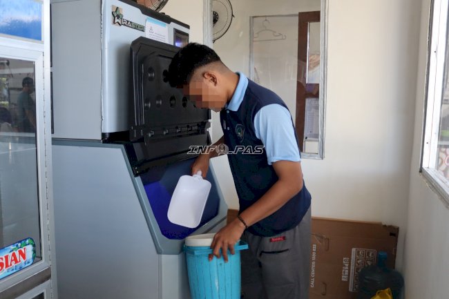 Lapas Batulicin Dorong Kemandirian Warga Binaan lewat Usaha Es Kristal