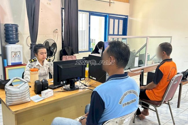 Pemeriksaan Rutin, Klinik Pratama Rutan Marabahan Tangani Keluhan Warga Binaan