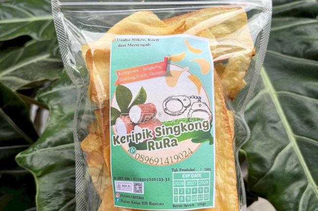 Produk Warga Binaan Rutan Rantau, Keripik RuRa Tuai Apresiasi Konsumen