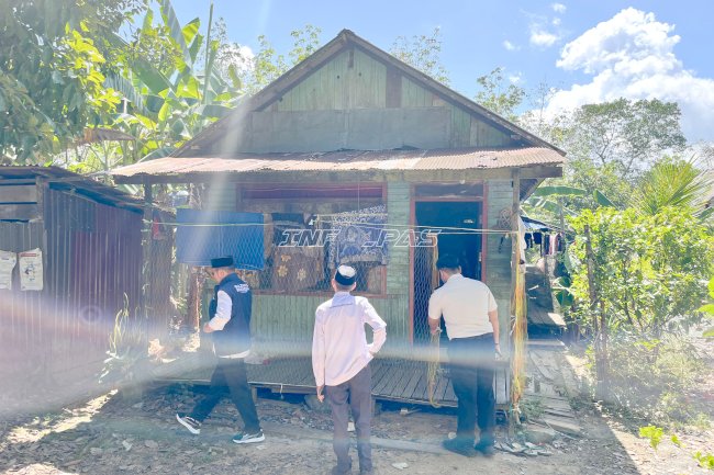 Lapas Batulicin dan BAZNAS Tanah Bumbu Tinjau Lokasi Calon Penerima Program Bedah Rumah