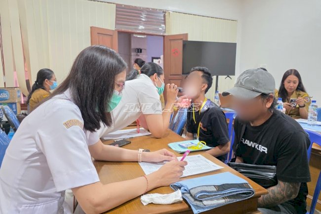 Bapas Denpasar Gandeng Puskesmas Gelar Cek Kesehatan Gratis bagi Klien Pemasyarakatan