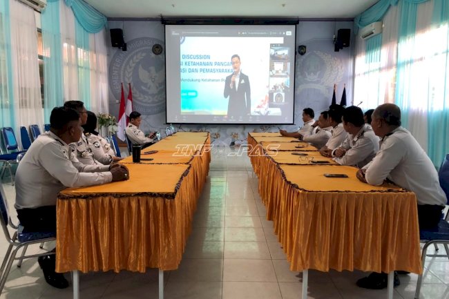 Bapas Banjarmasin Kaji Model Pembimbingan Klien Berbasis Ketahanan Pangan