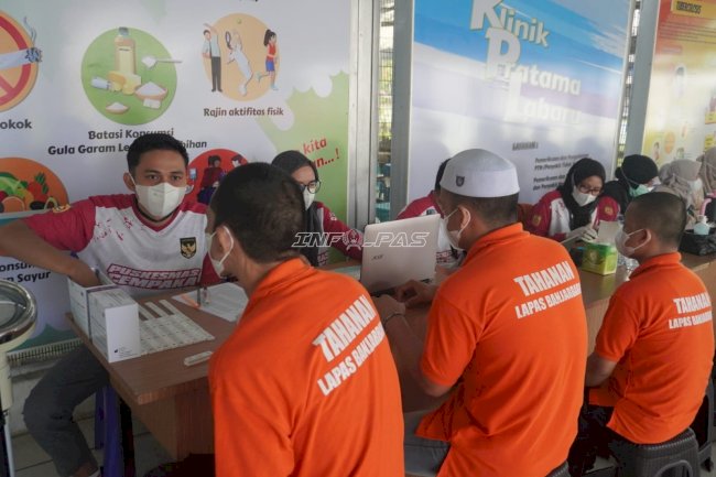 Lapas Banjarbaru Gandeng Dinkes dan Puskesmas Perkuat Deteksi Dini Penyakit Menular