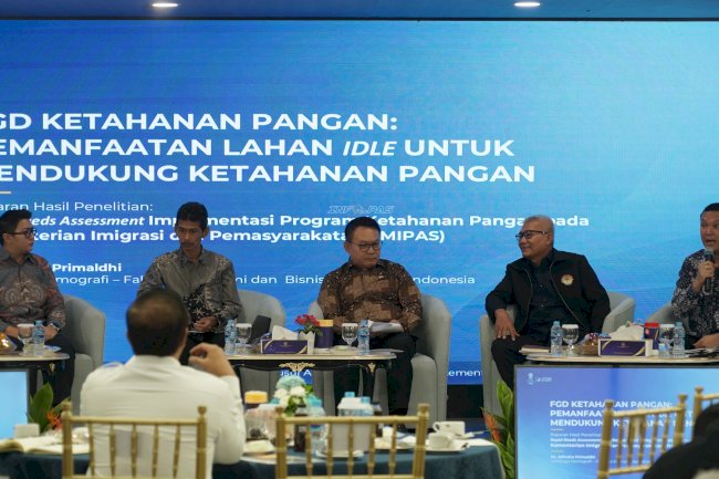 Program Ketahanan Pangan Pemasyarakatan Didorong Jadi Percontohan Nasional