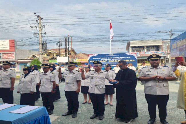 Kakanwil Ditjenpas Sulteng Lantik 11 Pejabat Manajerial, Perkuat Pelayanan Pemasyarakatan dan Tata Kelola Organisasi 