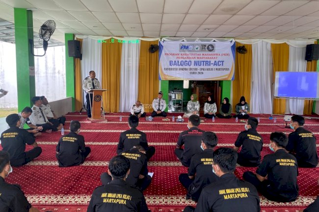 LPKA Martapura Gandeng Universitas Borneo Lestari, Edukasi Hukum dan Gizi Lewat Permainan BALOGO NUTRI-ACT