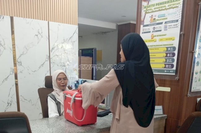 Dukung Keamanan Pangan, Lapas Tanjung Uji Laboratorium Sampel Makanan Warga Binaan