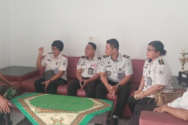 Bapas Ambon Perkuat Kelayanan Binter melalui Kerja Sama dengan Koramil dan Polsek Baguala