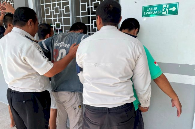 Deteksi Dini Gangguan Kamtib, LPKA Palangka Raya Geledah Kamar Hunian
