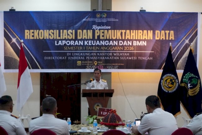 Pacu Akurasi dan Validitas Laporan, Kanwil Ditjenpas Sulteng Gelar Rekonsiliasi Keuangan-BMN