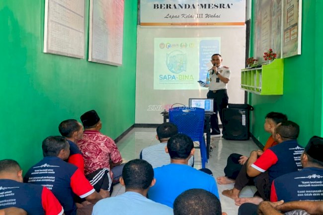 Lapas Wahai Kenalkan Program ‘SAPA-BINA’ bagi Warga Binaan, Wujud Pemenuhan Hak atas Kesehatan