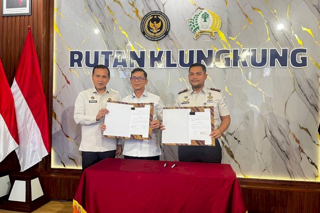 Kolaborasi untuk Pembinaan dan Ketahanan Pangan, Rutan Klungkung Jalin Kerja Sama dengan Pemkab