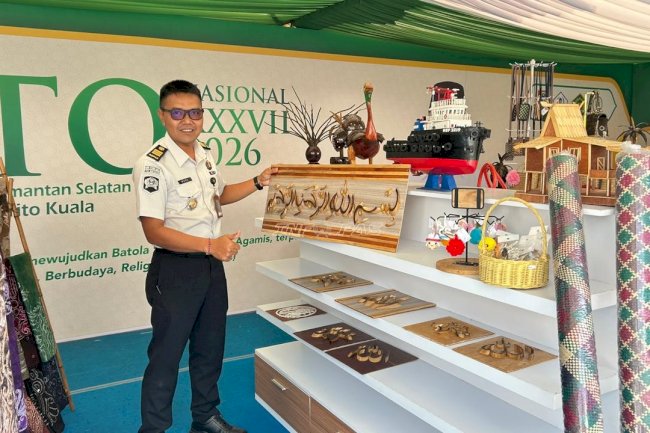Karya Warga Binaan Rutan Marabahan Tampil di MTQN XXXVII Kalimantan Selatan