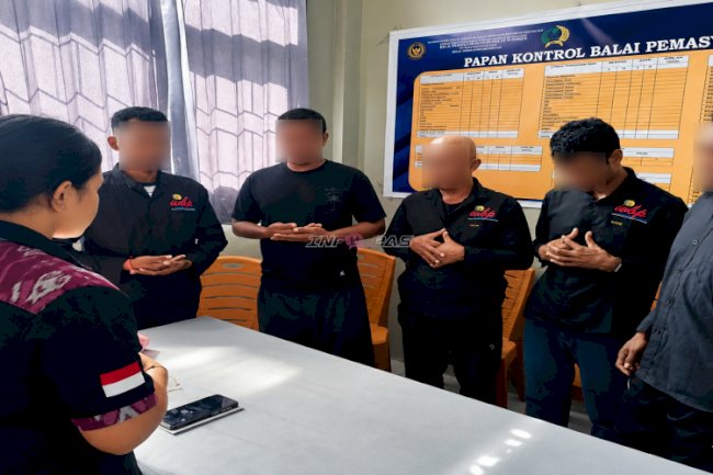 Gandeng Kemenag Kab. Buru, Lapas Namlea Berikan Pengayaan kepada Warga Binaan Hindu