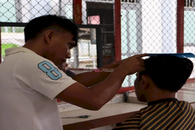 Barbershop Lapas Ambon Dorong Kemandirian dan Pengembangan UMKM Warga Binaan