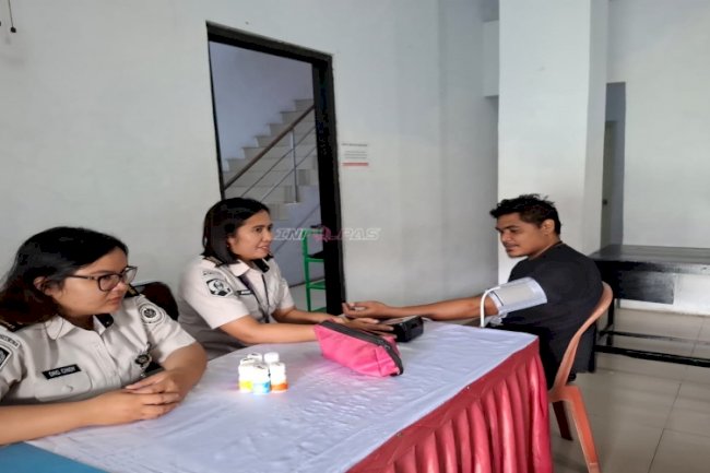 Lapas Perempuan Ambon Berikan Layanan Pemeriksaan Kesehatan Gratis bagi Keluarga Warga Binaan