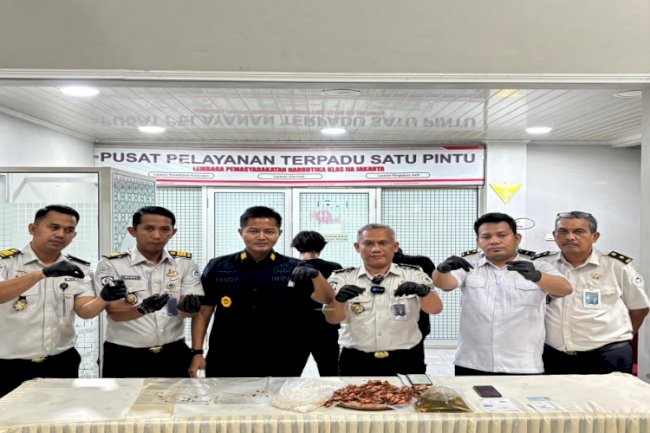 Modus Lauk Cumi Terbongkar, Petugas Lapas Narkotika Jakarta Gagalkan Penyelundupan 12 Paket Sabu 