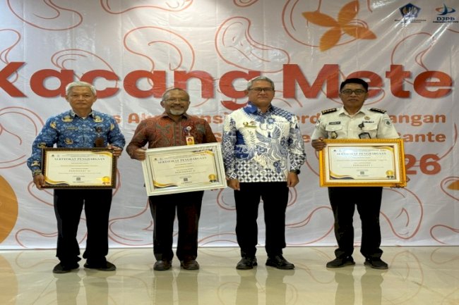 Kanwil Ditjenpas Sultra Raih Penghargaan UAPPA-W Pengguna KKP dengan Nominal Transaksi Terbaik Semester I TA 2026