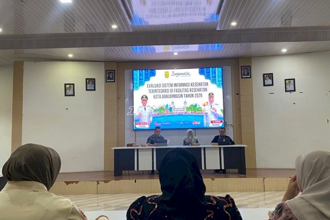 Perkuat Layanan, Lapas Banjarmasin Ikuti Evaluasi Sistem Informasi Kesehatan