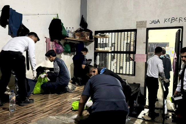 Kalapas Batulicin Pimpin Razia Insidentil, Perkuat Deteksi Dini Gangguan Kamtib