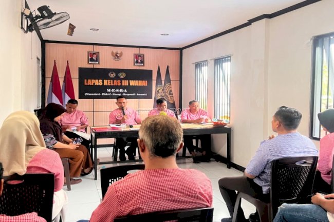 Tingkatkan Kesejahteraan Petugas, Primkopasindo Lapas Wahai Bagikan SHU