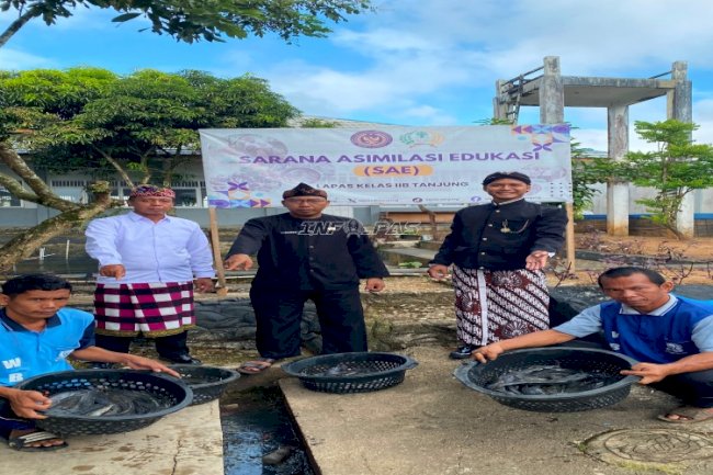 Lapas Tanjung Kembali Panen Lele, Perkuat Pembinaan Kemandirian Berkelanjutan