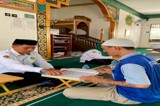 Lapas Tanjung dan Kemenag Kab. Tabalong Gelar Pembelajaran Tahsin dan Al-Qur'an