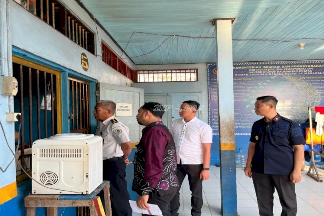 Kanwil Ditjenpas Kalsel Audit Kinerja Rutan Marabahan Jelang Sertijab Karutan