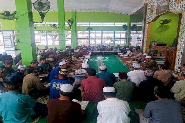 Lapas Narkotika Karang Intan Gelar Pembacaan Selawat Dalail Khairat dan Kajian Fiqih