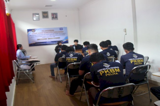 Semangat Belajar, Warga Binaan Lapas Pekanbaru Jalani Ujian Akhir Semester Genap