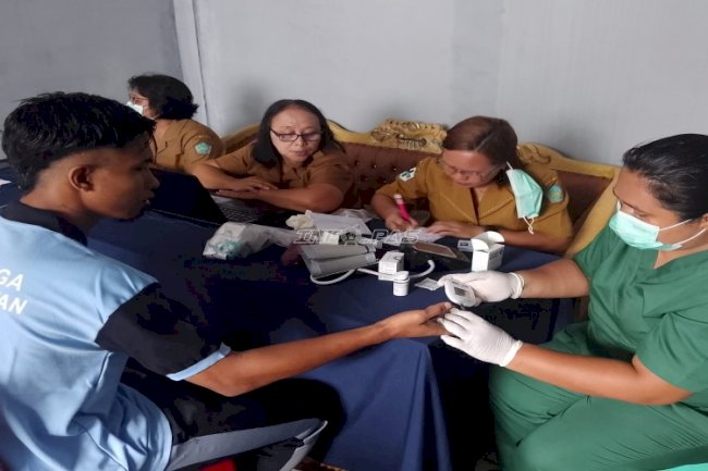 Lapas Tamako Gandeng Puskesmas Tamako Gelar Pemeriksaan Kesehatan bagi Warga Binaan dan Petugas