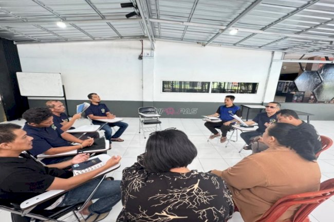 Kebaktian Warga Binaan Nasrani di Lapas Narkotika Karang Intan Jadi Ruang Penguatan Iman