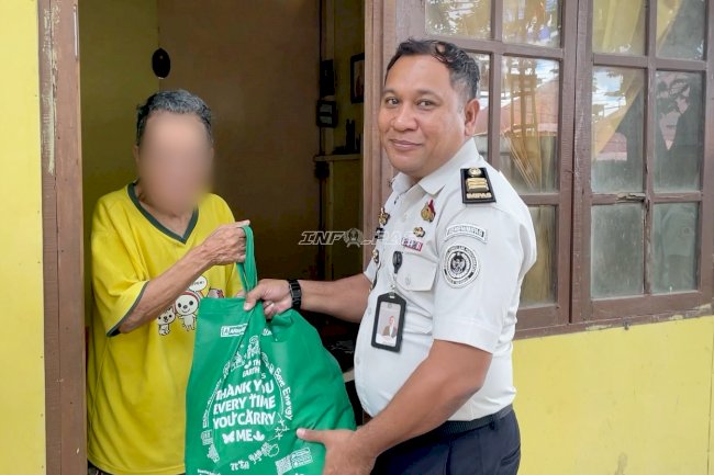 Rutan Ambon Salurkan Bantuan Sosial bagi Warga Sekitar
