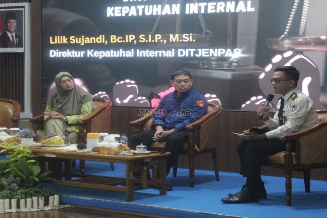 Perkuat Integritas, Kanwil Ditjenpas DK Jakarta Gandeng Kejati dan Ombudsman Gelar Sosialisasi Anti Korupsi
