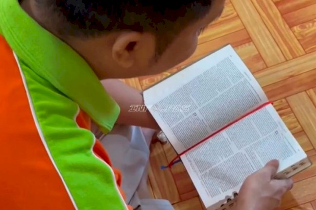 Gandeng Jaringan Doa se-Kotabaru, Lapas Kotabaru Fasilitasi Ibadah Warga Binaan Nasrani