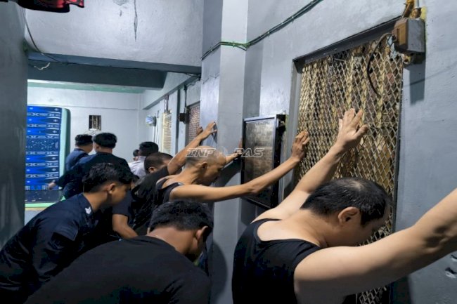 Perkuat Deteksi Dini, Lapas Narkotika Pangkalpinang Kembali Razia Kamar Hunian Warga Binaan
