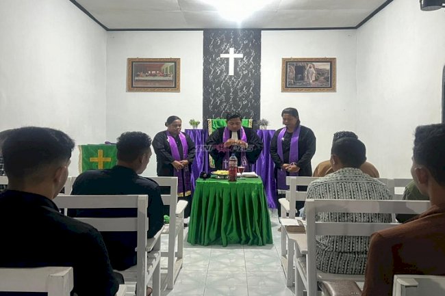 Warga Binaan Lapas Wahai Perkuat Iman dan Karakter lewat Ibadah Perjamuan Kudus 