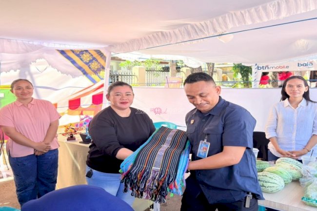  Karya Warga Binaan Laris Diborong di Bazar UMKM dan Pasar Murah Hari Bhayangkara Ke-80